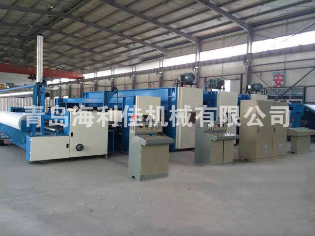 Glass fiber production line